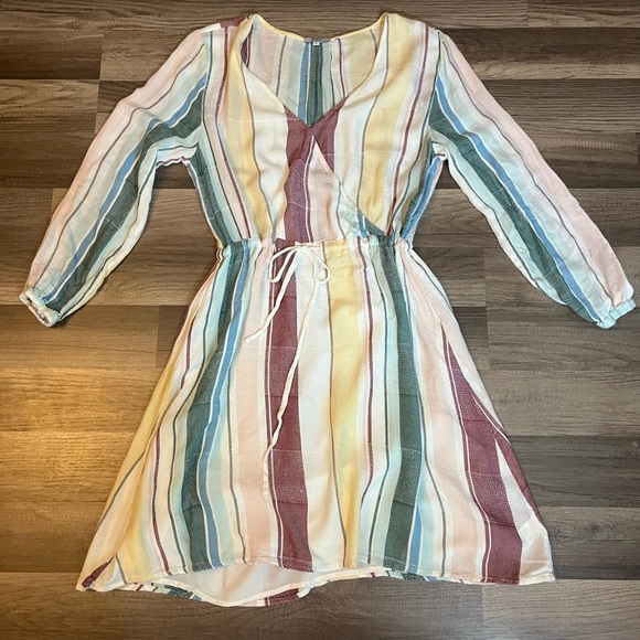 Rails Anthropologie Becca Cusco Stripe Dress SZ Small - Picture 7 of 16